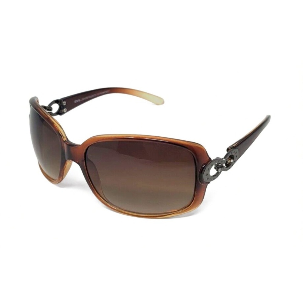 Envy Women's Sunglasses Tortoise Pattern Frame Gradient Lens UV Protection
